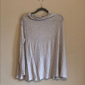 Free People Cowl Neck Grey Sweater
